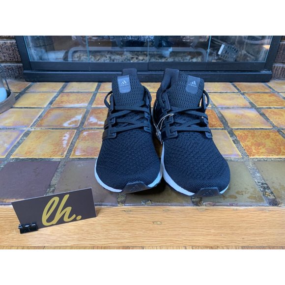 Youth 7y Adidas Ultraboost 1.0 “Black White” Athletic Running Shoes HQ4218 - Picture 3 of 7